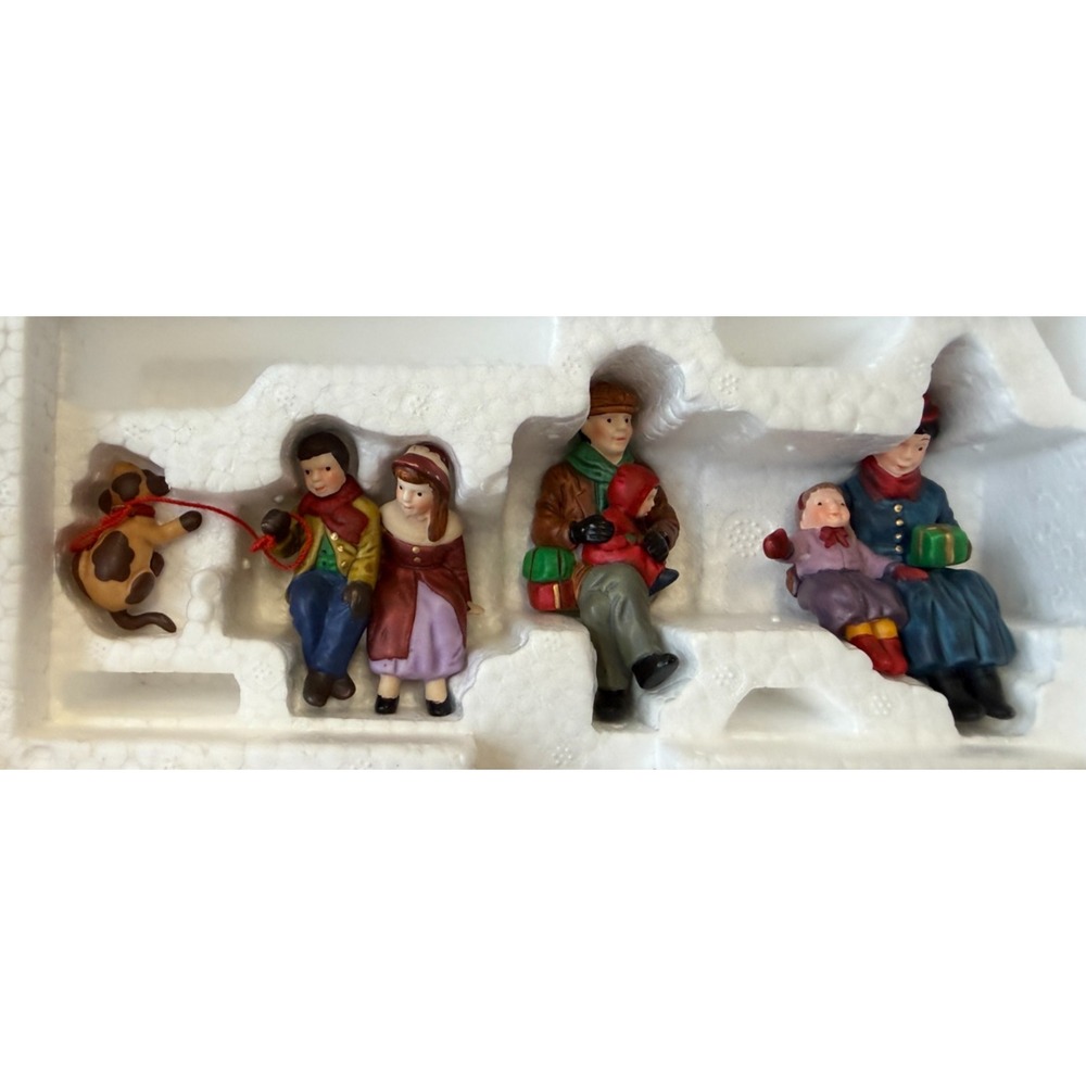 Dept 56 Heritage Village Christmas at the Park Set of 3 #5866-1 Retired w/ Box